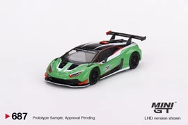 MINI GT 1/64 Lamborghini Huracán GT3 EVO2 Presentation
