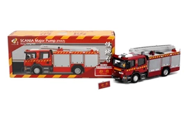 Tiny 城市 合金車仔 - Scania 消防處泵車 (低地台) (F447) [7-11]