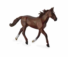 CollectA - Standardbred Pacer Stallion Chestnut