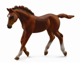CollectA - Thoroughbred foal Walking - Chestnut