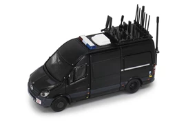 Tiny City 133 Die-cast Model Car - MERCEDES-BENZ Sprinter FL EOD (Black) (AM7272)