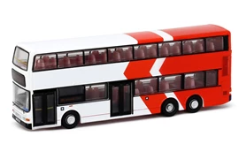 Tiny City SG13 Die-cast Model Car - DENNIS Trident 12M – Duple MetSec Red (111)