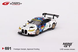 MINI GT 1/64 BMW M4 GT3 #7 "Studie BMW M4" BMW M Team Studie x CRS 2023 SUPER GT SERIES / SUPER GT Blister Packaging