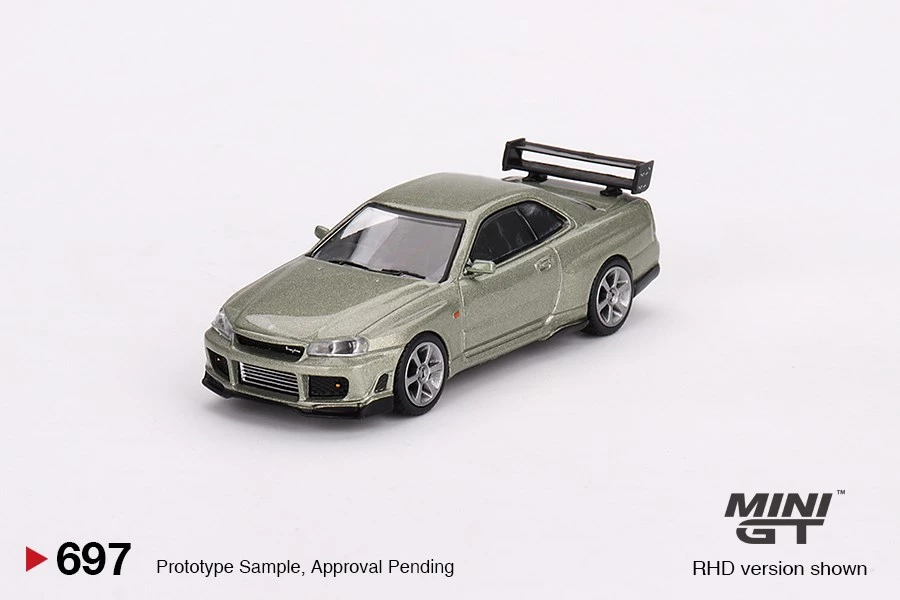 MINI GT  R34 GT-R kaira 改 MINI GT R34 GT-R kaira 改 Mini GT 1:64 Nissan GT-R R34