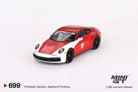 MINI GT 1/64 Porsche 911 (992) Carrera S Safety Car 2023 IMSA Daytona 24Hr.