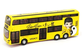 Tiny City Die-cast Model Car - VOLVO B9TL WRIGHT_Bruce Lee x Sam Sam