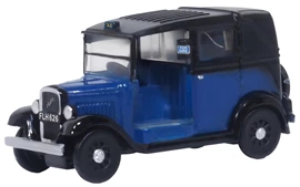 Oxford 1/120 Austin Low Loader Taxi Oxford Blue
