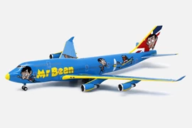 TINY 1/400 Boeing 747-400 Airplanes Mr. Bean