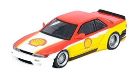 INNO64 1/64 Die-Cast NISSAN SILVIA (S13) V2 PANDEM ROCKET BUNNY "SHELL" Livery