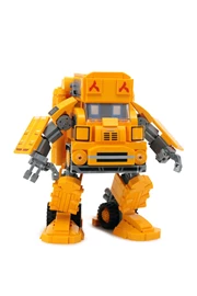 Tiny x Kalos Blocks - Mecha Yellow Lion Head