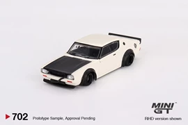 MINI GT 1/64 Nissan Skyline Kenmeri Liberty Walk White