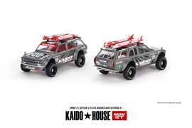 【MINI GT X Kaido House】1/64 Datsun KAIDO 510 Wagon 4x4 Kaido Offroad V1