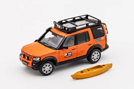 GCD 1/64 Land Rover Discovery 4 - Orange RHD with accessories （車頂行李架、攀爬梯、車底護板及越野配件等）