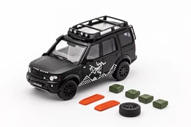 GCD 1/64 Land Rover Discovery 4 - Black LHD with accessories （車頂行李架、攀爬梯、車底護板及越野配件等）