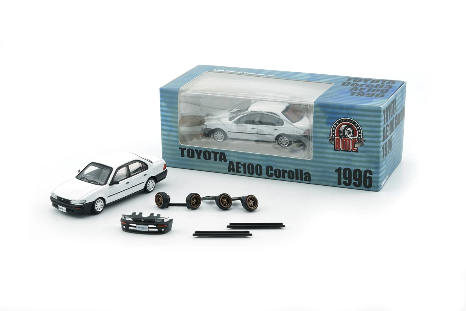 Tiny - Hong Kong Bus Model Shop - BMC 1/64 Toyota Corolla 1996