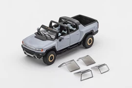 GCD 1:64 Hummer EV Pick up - Grey (LHD)