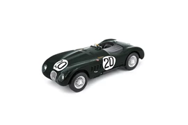 Spark 1/18 Jaguar XK 120 C No.20 Winner Le Mans 24H 1951 - P. Walker – P. Whitehead