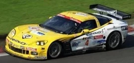 Spark 1/43 Chevrolet Corvette C6.R No.4 PK Carsport - Winner 24H Spa 2009 - M. Hezemans - A. Kumpen - J. Menten - K. Mollekens