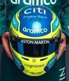 Spark 1/5 F1 Helmet Fernando Alonso 2024