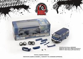 BMC 1/64 Toyota 2015 Hiace KDH200V Dark Navy /LHD