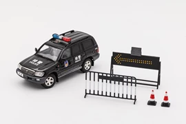 GCD 1:64 Toyota Land Cruiser LC100 - SWAT (LHD)（with 4 accessories）
