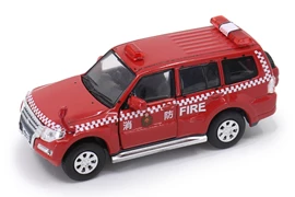 Tiny 城市 126 合金車仔 - 三菱 Pajero 2015 消防 (F9207)