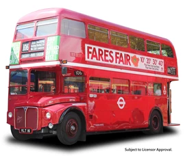 SUN STAR 1/24 Routemaster Bus - RM16-VLT 16 - Red (Limited Edition 800pcs)