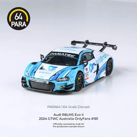 PARA64 1/64 Audi R8LMS Evo II 2024 GTWC Australia OnlyFans #181 LHD