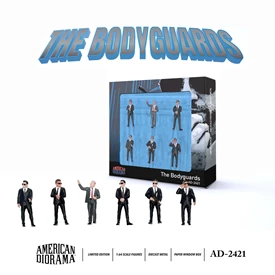 1:64 Figure Set: The Bodyguards(Set of 6 figures)