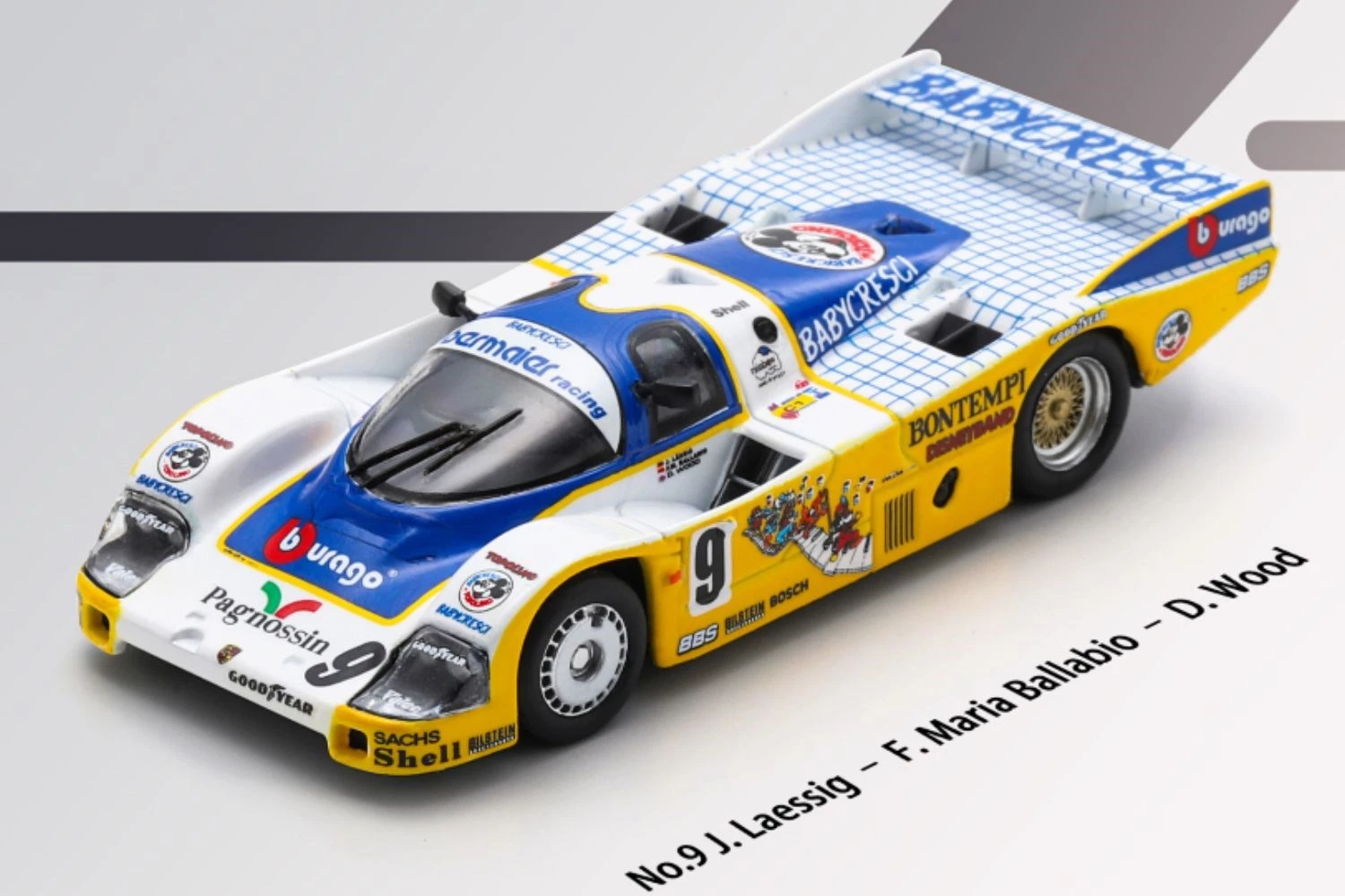 Tiny - Hong Kong Bus Model Shop - Sparky 1/64 Porsche 956 No