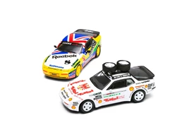 Sparky 1/64 Porsche 944 Turbo 1987 & Turbo Cup 1988 (Tiny Exclusive)