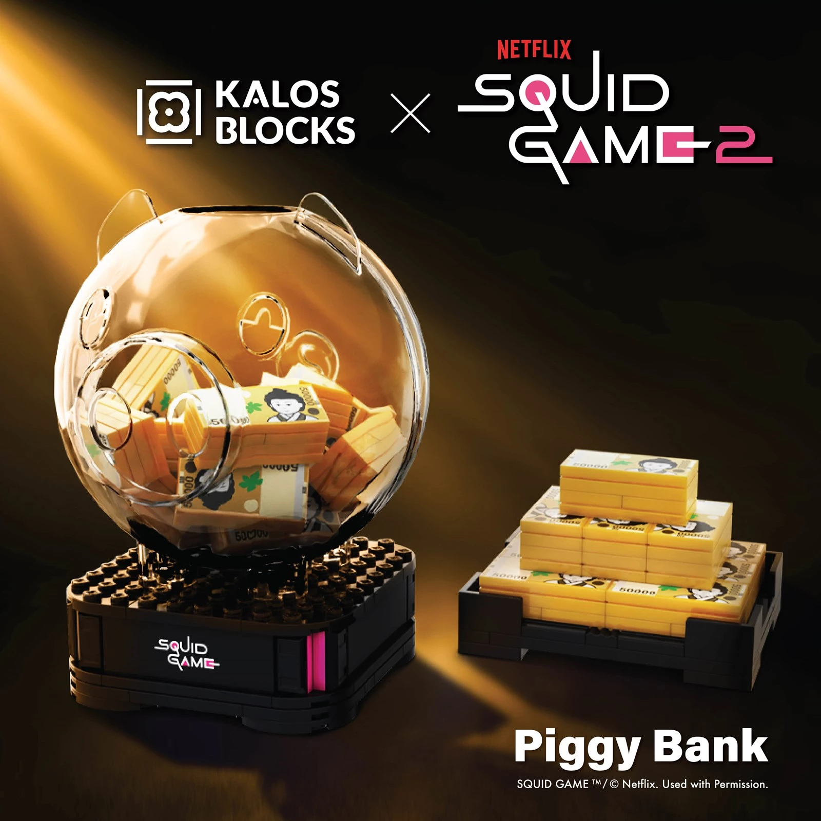 Tiny - Hong Kong Bus Model Shop - Tiny x Kalos Blocks x Squid Game