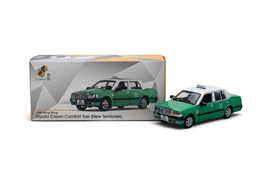 Tiny City TINY02 Die-cast Model Car - Toyota Crown Comfort Taxi (New Territories) (BB4663)