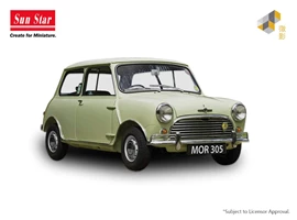 [Limited Edition]SUN STAR 1/12 1964 Morris Mini Cooper S - Fiesta Yellow(1000pcs)