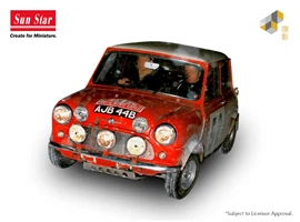 [Limited Edition]SUN STAR 1/12 Mini Cooper S - #52 T.Makinen / P.Easter - Winner Rally Monaco 1965 (1500pcs)