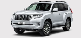 SUN STAR 1/43 Toyota Land Cruiser Prado 2018 - Silver Pearl