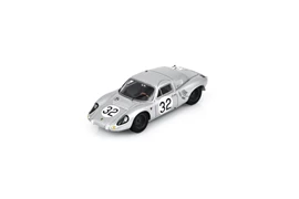 Spark 1/43 Porsche 718 RS61 Coupé No.32 7th Le Mans 24H 1961 - E. Barth - H. Herrmann