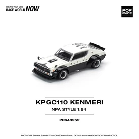 POPRACE 1/64 SKYLINE GT-R V8 DRIFT (KENMERI) - NPA STYLE