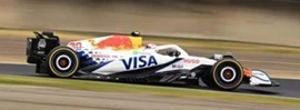Spark 1/43 Racing Bulls VCARB 02 No.30 Visa Cash App Racing Bulls Formula One Team - Japanese GP 2025 - Liam Lawson (With Pit Board)