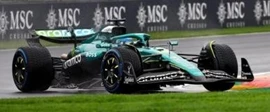Sparky 1/64 Aston Martin AMR25 No.18 Aston Martin Aramco Formula One Team - 6th Australian GP 2025 - Lance Stroll