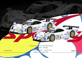 Sparky 1/64 Porsche 911 GT1 LM 1998 #25 & #26（Tiny Exclusive ）