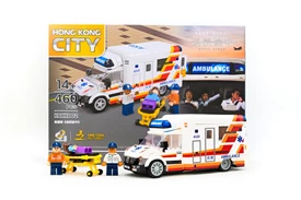 Tiny x Kalos Blocks -  Ambulance "Vital Signs" (460pcs)