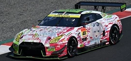 Spark 1/43 Datsumou K's Frontier GO & FUN NekoNeko GT-R NILZZ RACING No.48 GT300 SUPER GT 2025 - T. Ida - Y. Shibata