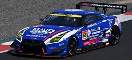 Spark 1/43 REALIZE NISSAN MECHANIC CHALLENGE GT-R KONDO RACING No.56 GT300 SUPER GT 2025 -J-Paulo Oliveira - K. Hirate