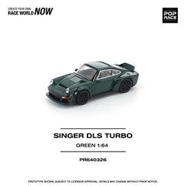 POPRACE 1/64 SINGER DLS TURBO (ROAD) GREEN