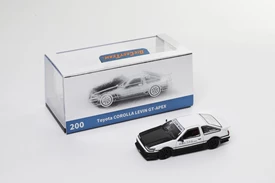 DCT 1:64 Toyota AE86 - WHI CH (RHD)