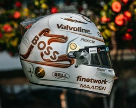 Spark 1/5 F1 Helmet Aston Martin Aramco Formula One Team - Fernado Alonso - Chinese GP 2025