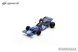 Spark 1/18 Tyrrell 003 No.11 Winner Monaco GP 1971 Jackie Stewart