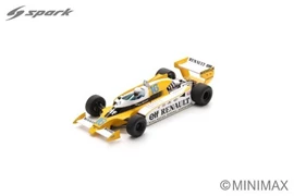 Spark 1/18 Renault RS12 No.16 3rd French GP 1979 René Arnoux