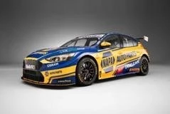 Spark 1/43 NAPA Racing UK No.116 Ford Focus BTCC 2025 - Donington Park Race 1 & 2 Winner 2025 Ashley Sutton Limited 500